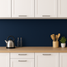 Crédence de cuisine bleu marine sur mesure. Livraison gratuite !