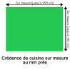 Crédence de cuisine vert moyen sur mesure. Livraison gratuite !