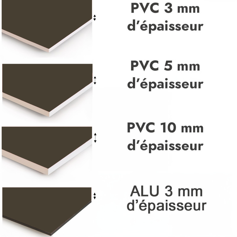 Crédence de cuisine gris taupe sur mesure. Livraison gratuite !