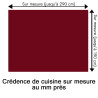 Crédence de cuisine bordeaux sur mesure. Livraison gratuite !