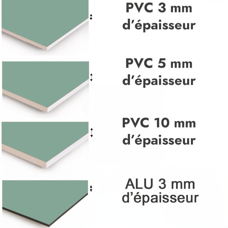 Crédence de cuisine vert céladon sur mesure. Livraison gratuite !
