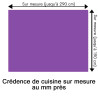 Crédence de cuisine améthyste sur mesure. Livraison gratuite !