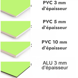 Crédence de cuisine vert pistache sur mesure. Livraison gratuite !