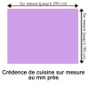 Crédence de cuisine parme sur mesure. Livraison gratuite !