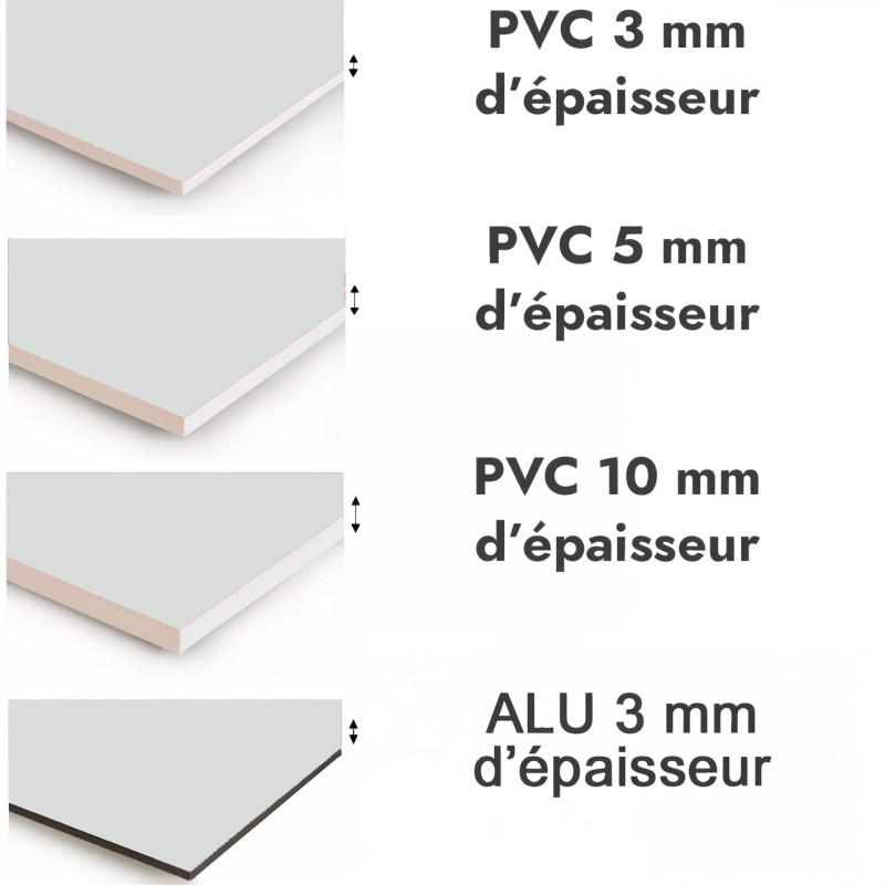 Crédence de cuisine gris clair sur mesure. Livraison gratuite !